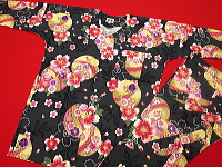 義若オリジナルの鯉口シャツ（ダボシャツ）　まりと桜